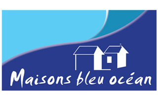 Logo Maisons Bleu Ocean